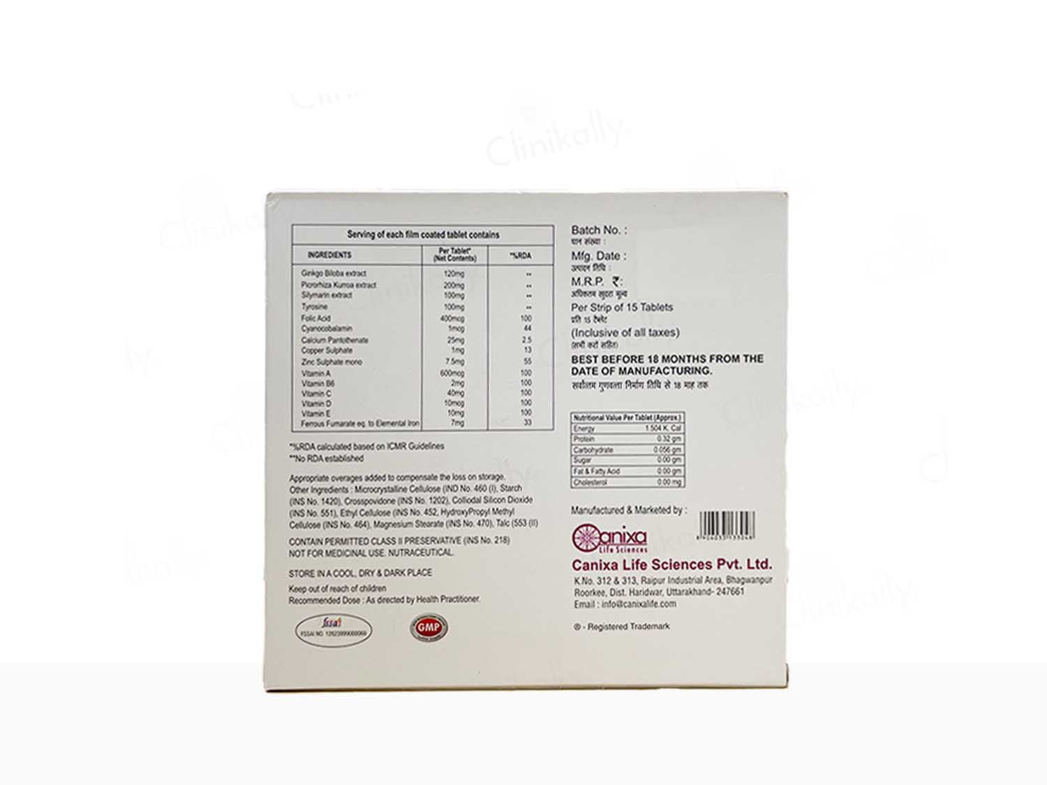 Vitacyte Tablet-Clinikally