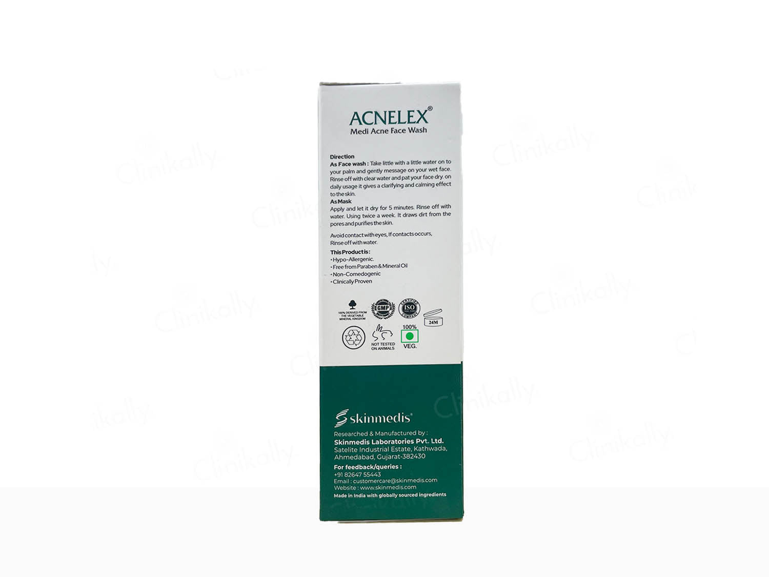 Skinmedis Acnelex Medi Acne Face Wash=Clinikally