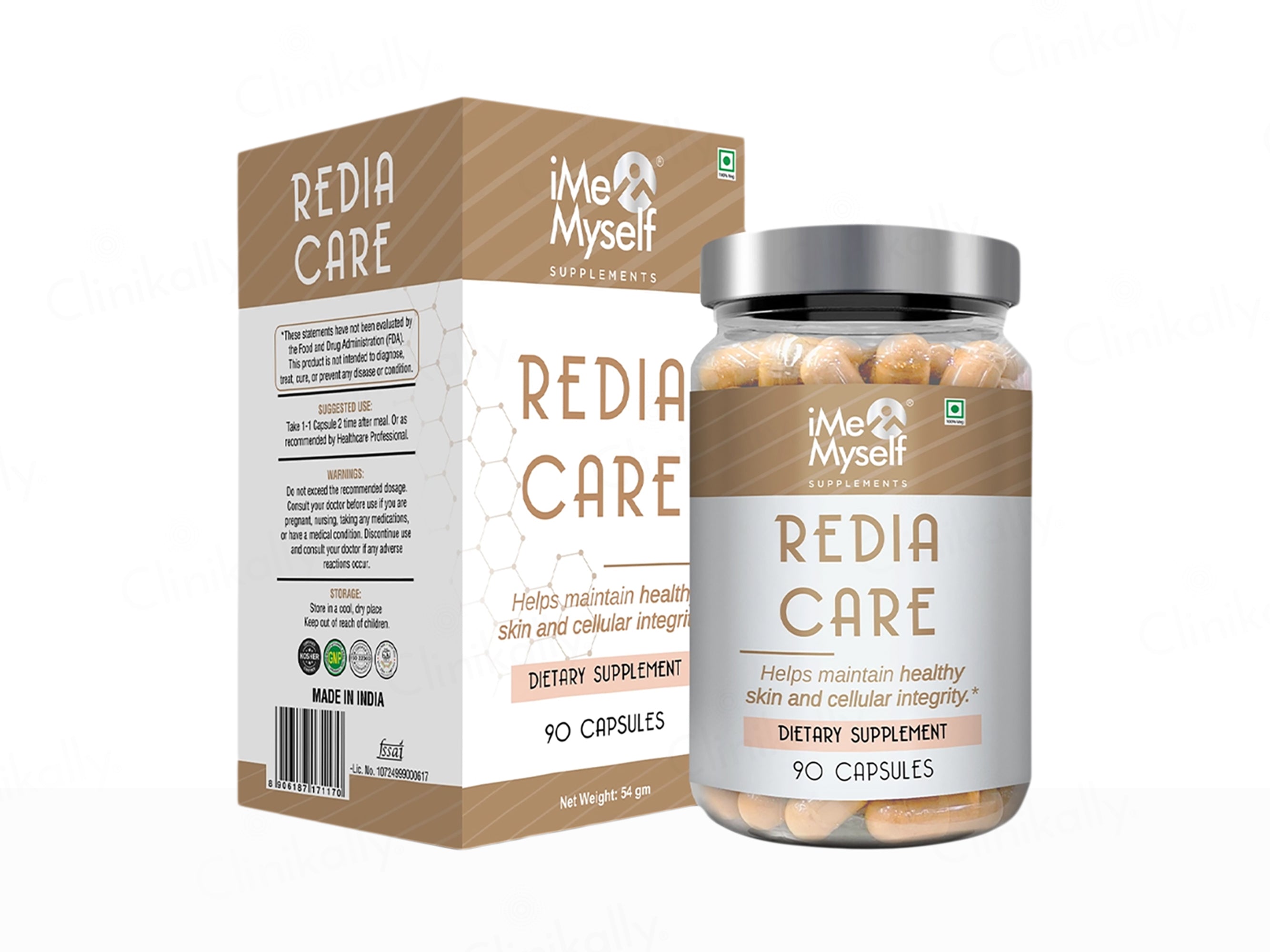 IMeMyself Redia Care Dietary Supplement Vegetarian Capsule