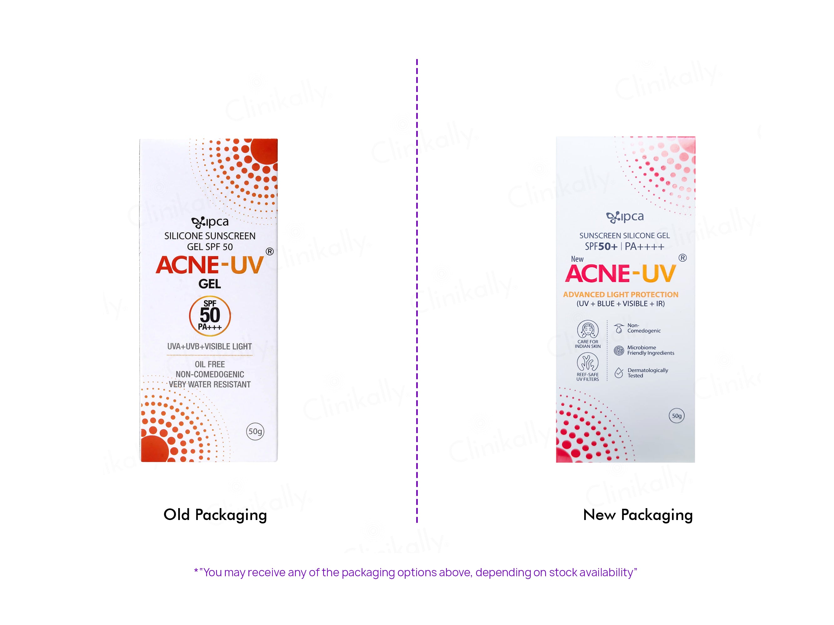 IPCA Acne-UV Advanced Light Protection Silicone Sunscreen Gel SPF 50+ PA++++