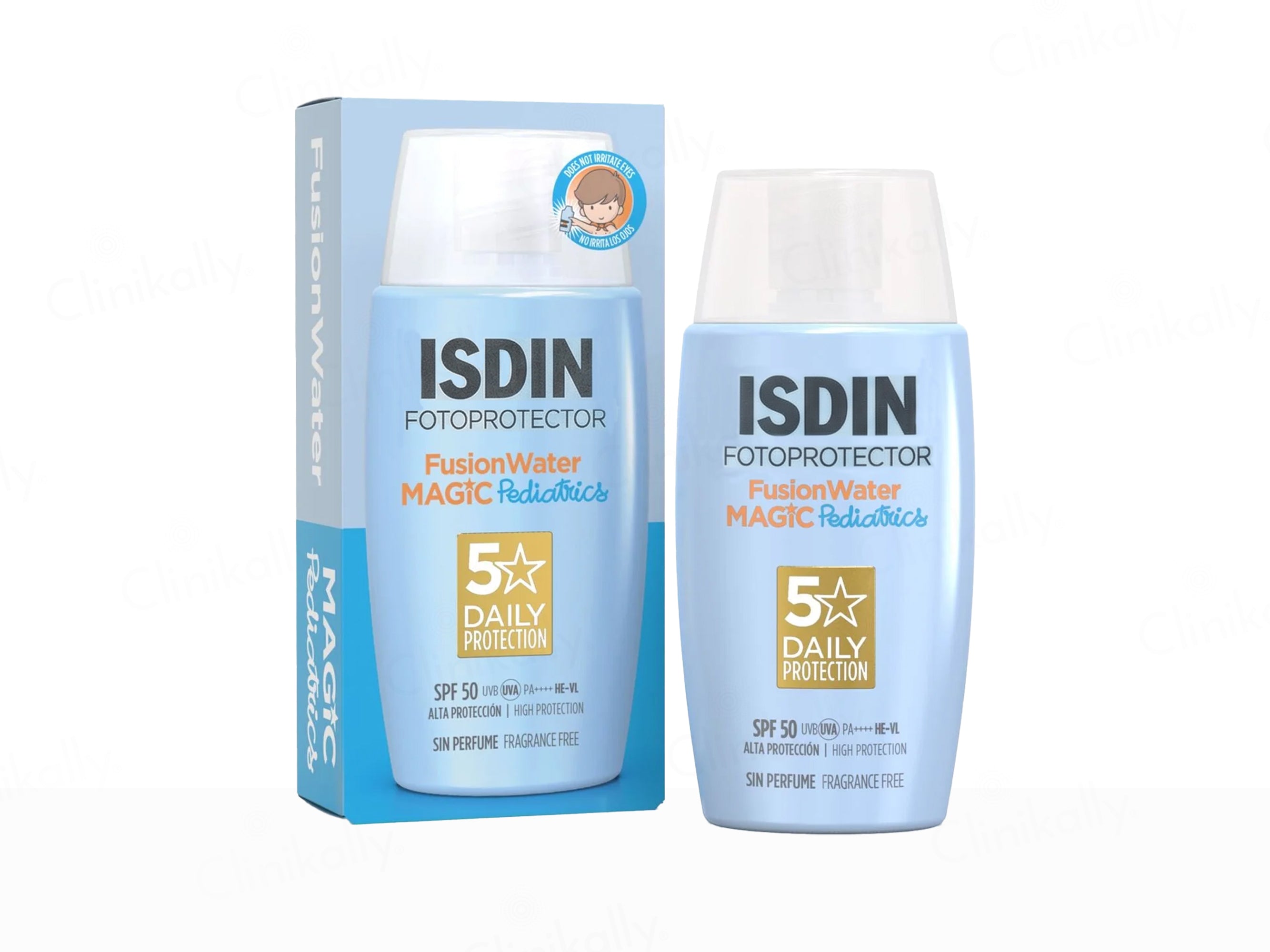 ISDIN Fotoprotector Fusion Water Magic Pediatrics Sunscreen SPF 50 PA++++
