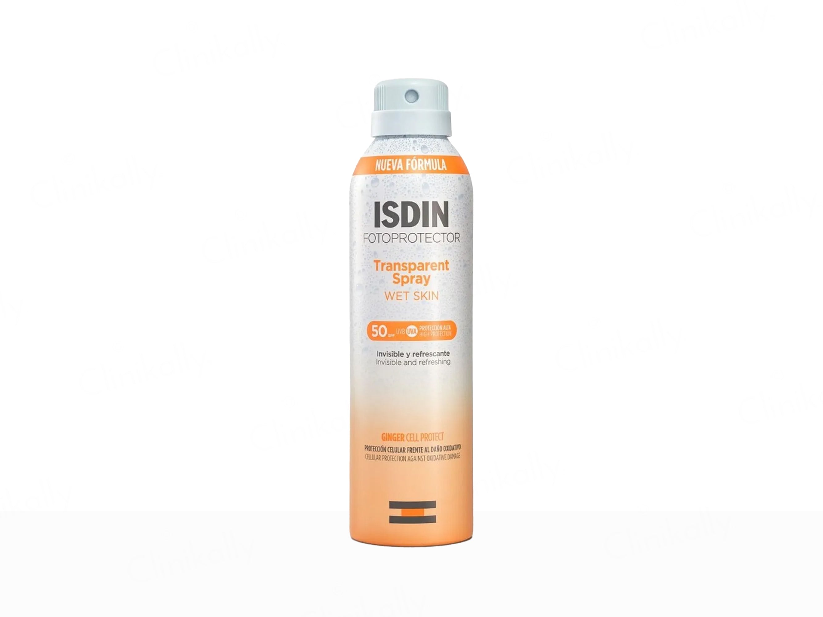 ISDIN Fotoprotector Wet Skin Transparent Spray Sunscreen SPF 50
