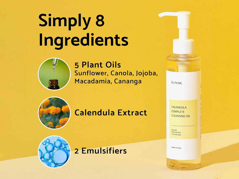 IUNIK Calendula Complete Cleansing Oil