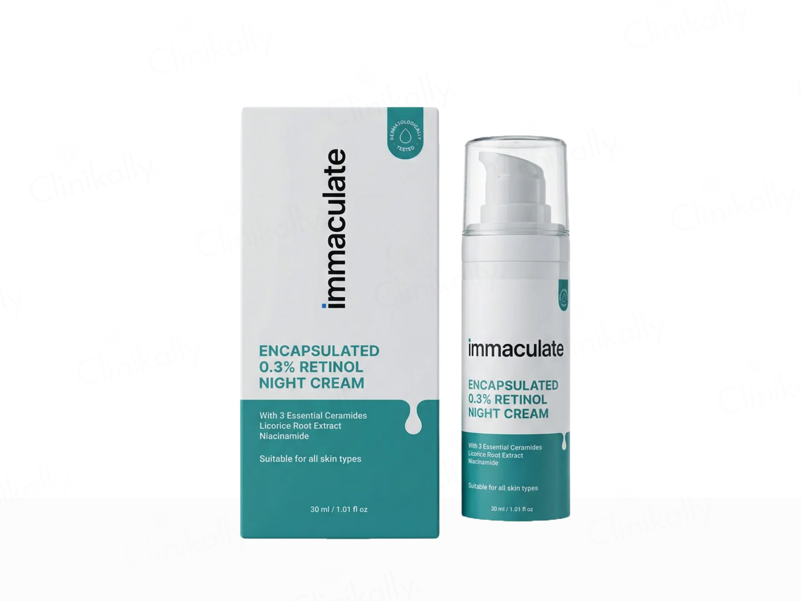 Immaculate 0.3% Encapsulated Retinol Night Cream