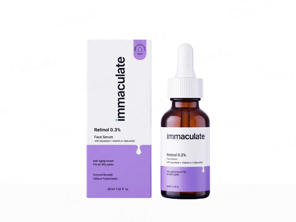Immaculate 0.3% Retinol Face Serum