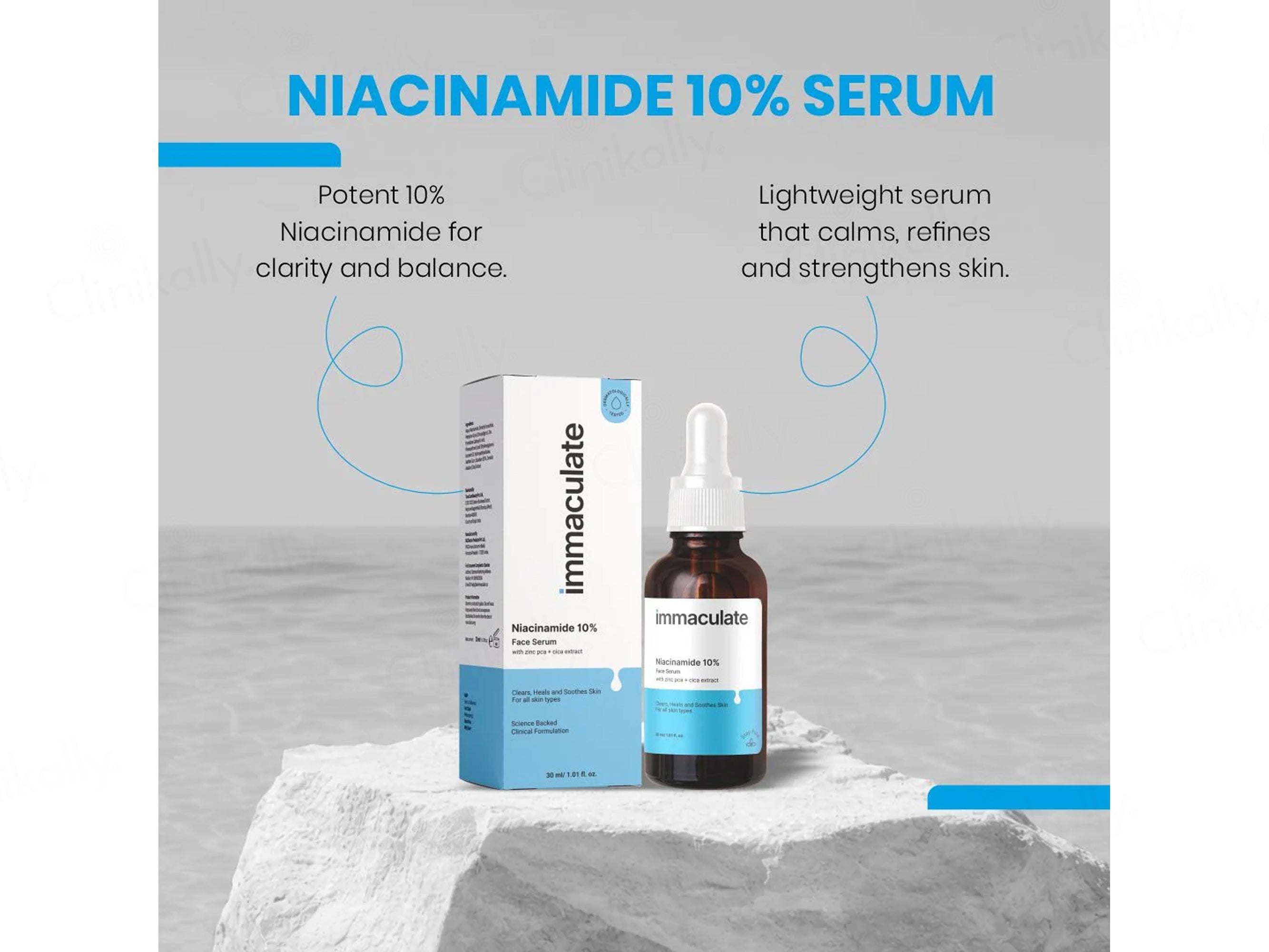 Immaculate 10% Niacinamide + Zinc Face Serum