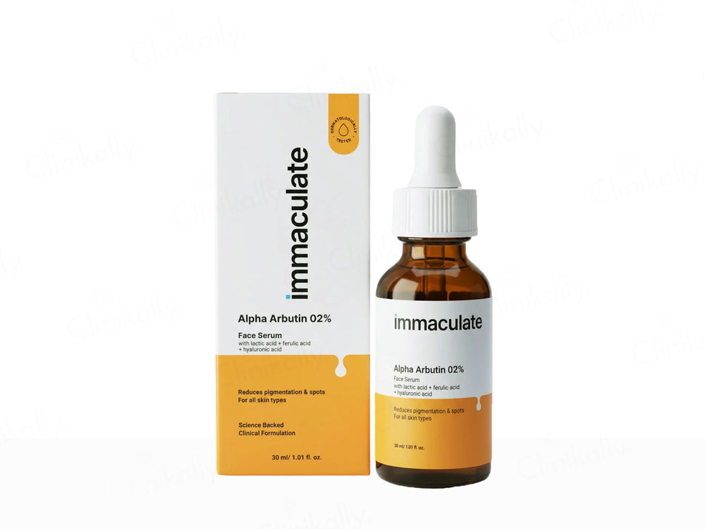 Immaculate 2% Alpha Arbutin Face Serum