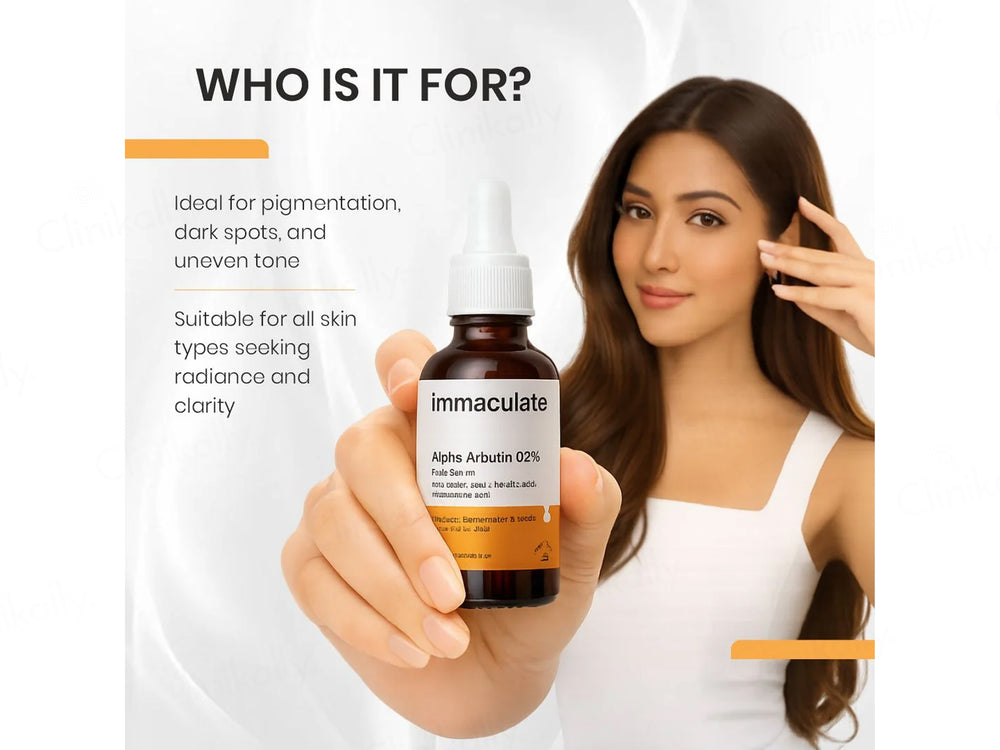 Immaculate 2% Alpha Arbutin Face Serum