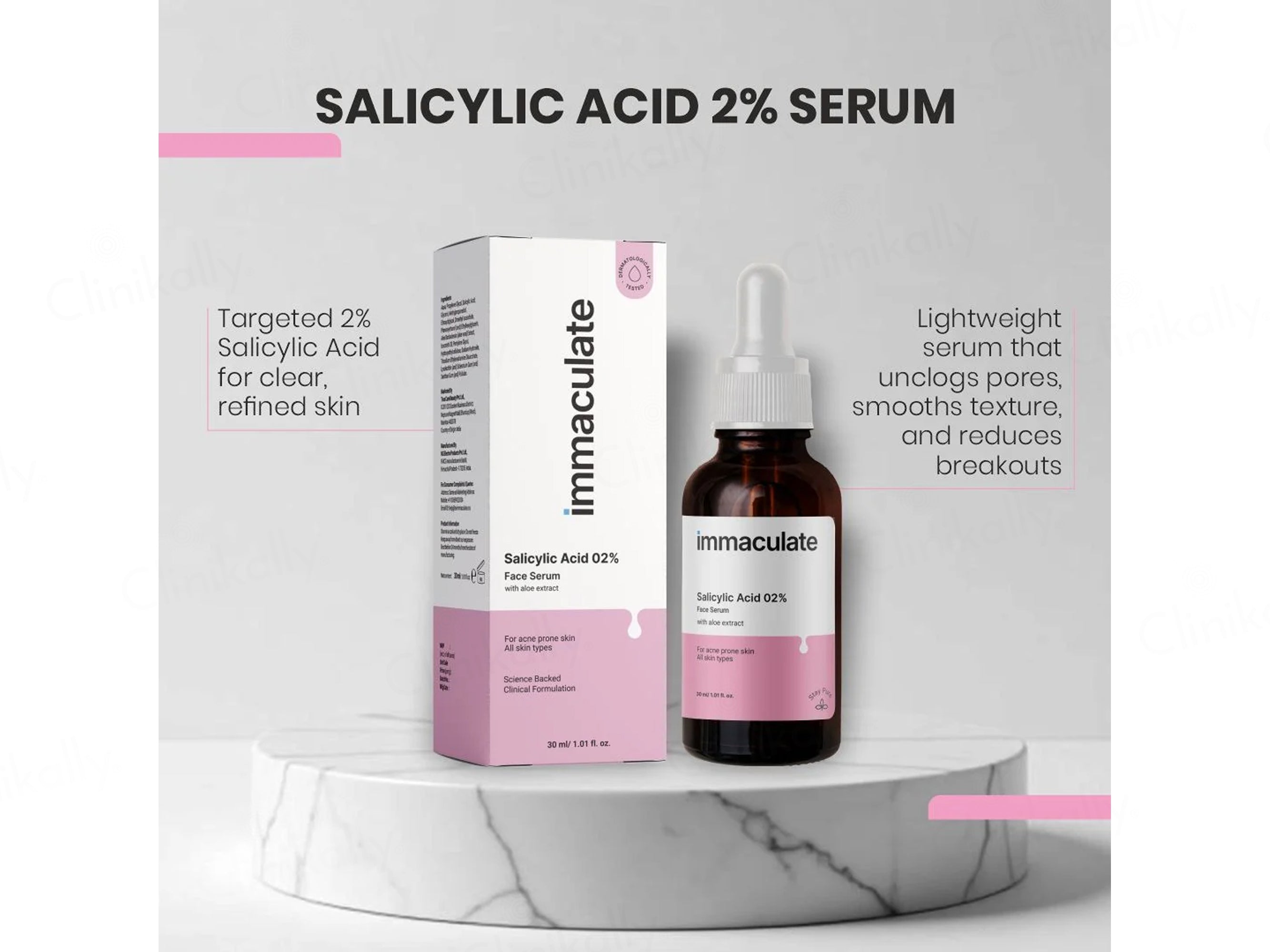 Immaculate 2% Salicylic Acid Face Serum