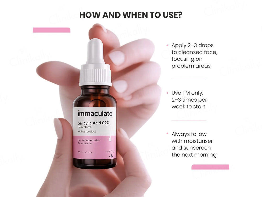 Immaculate 2% Salicylic Acid Face Serum