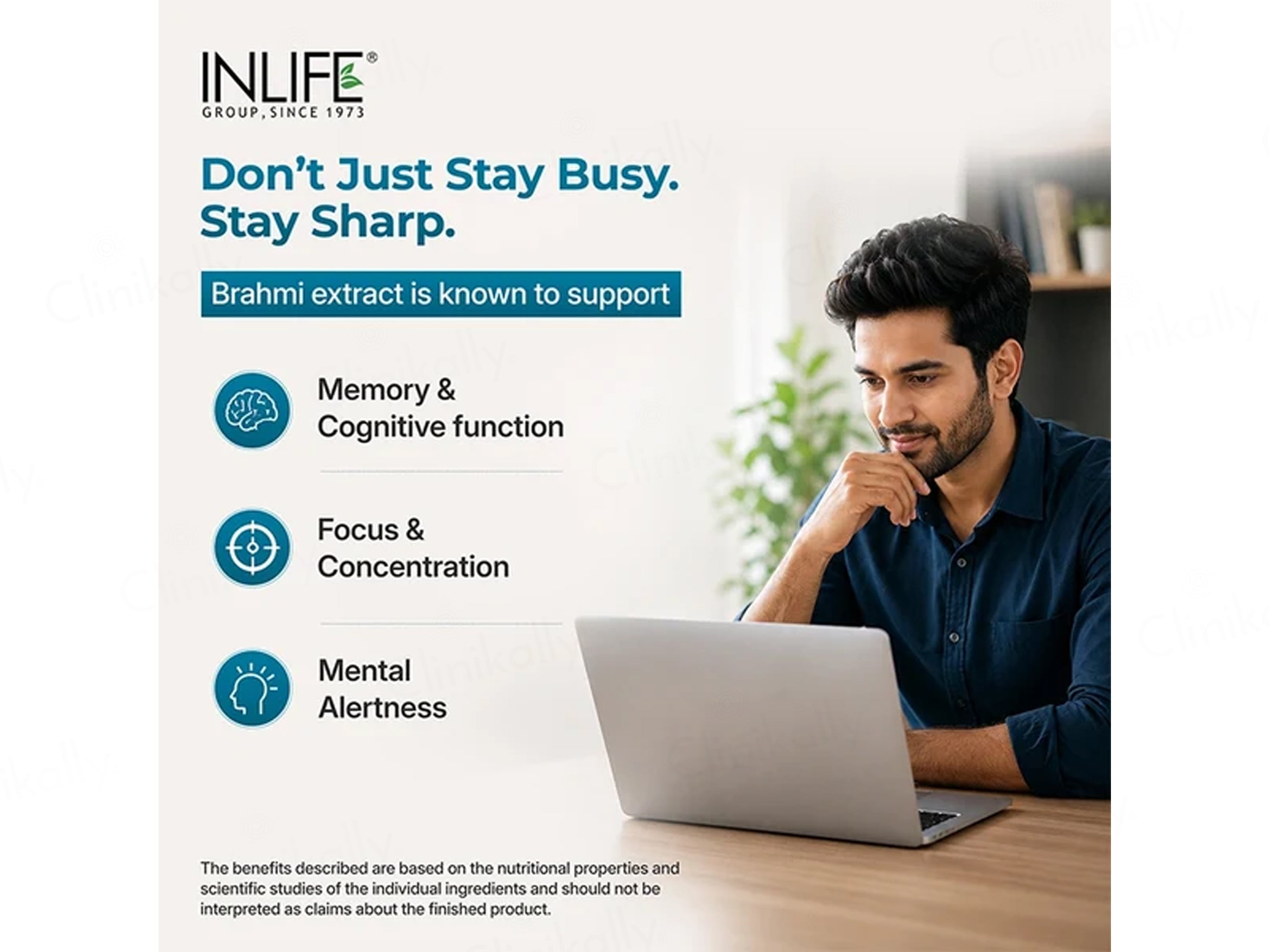 Inlife Brahmi 500mg Vegetarian Capsule