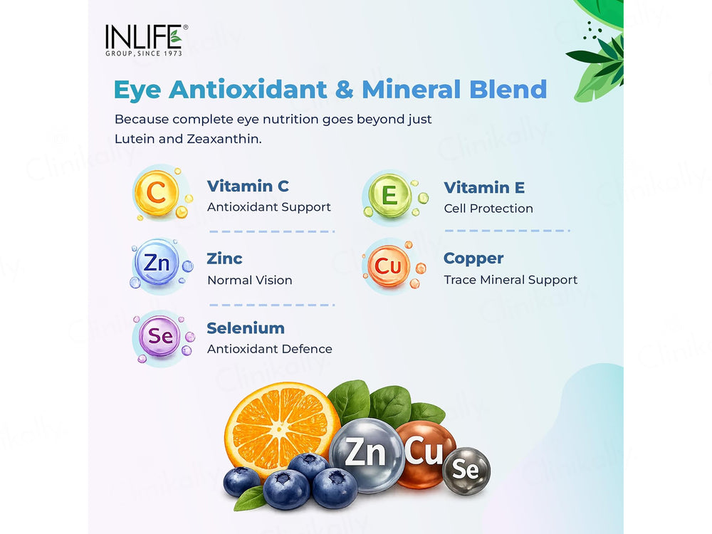 Inlife Eye Health Nutraceutical Vegetarian Capsule
