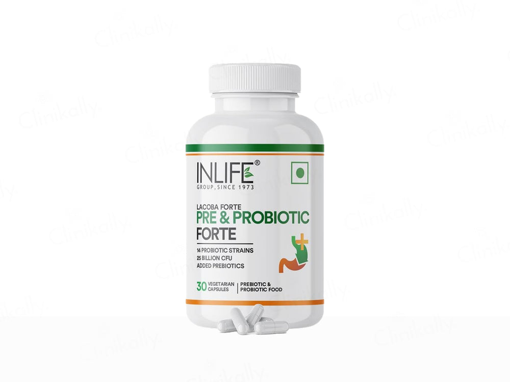 Inlife Lacoba Forte Pre & Probiotic Vegetarian Capsule