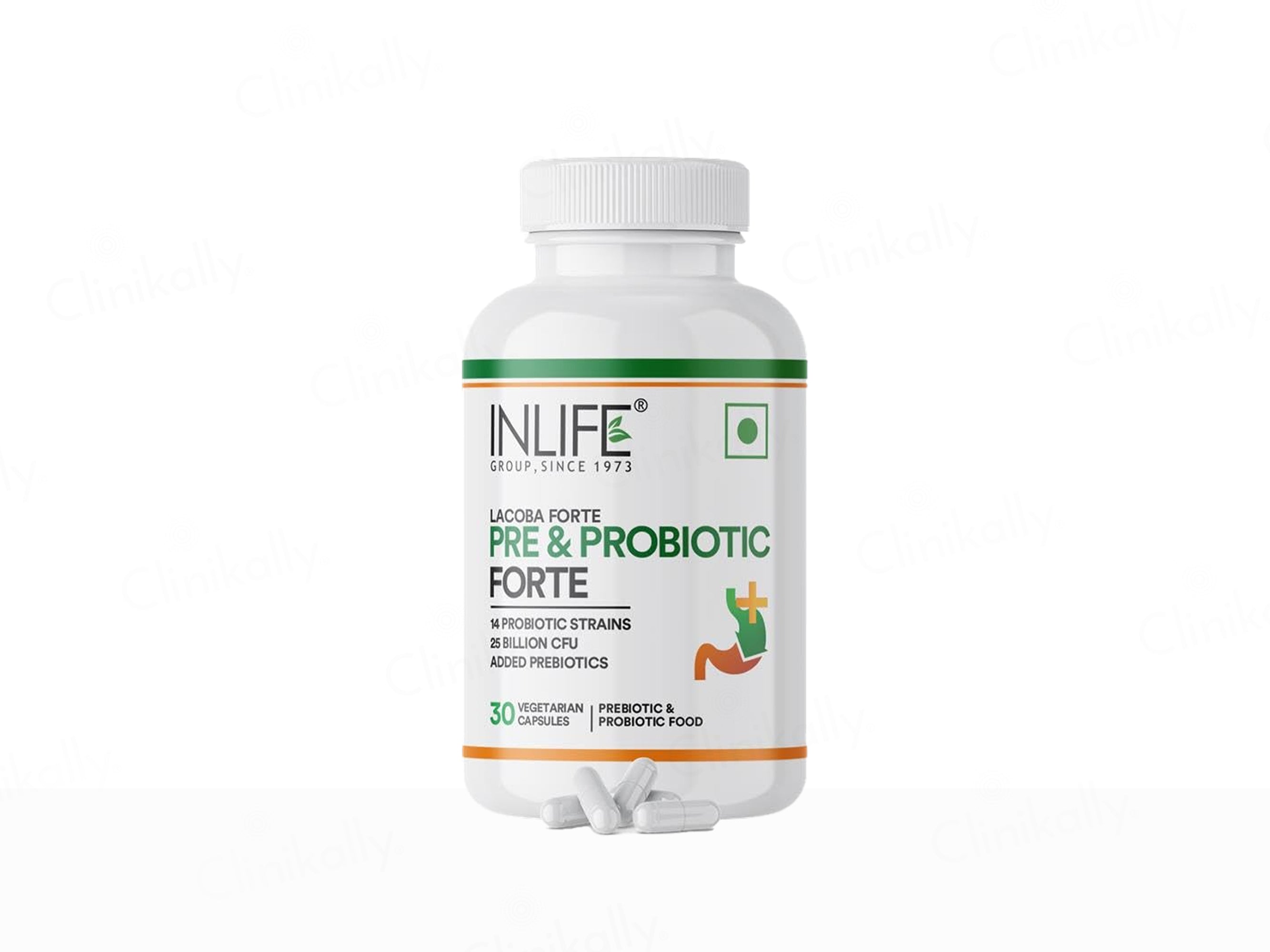 Inlife Lacoba Forte Pre & Probiotic Vegetarian Capsule