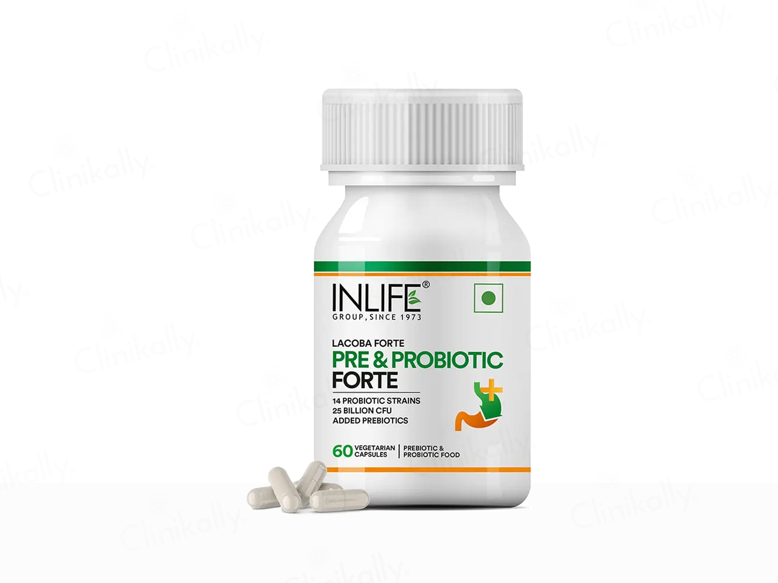 Inlife Lacoba Forte Pre & Probiotic Vegetarian Capsule