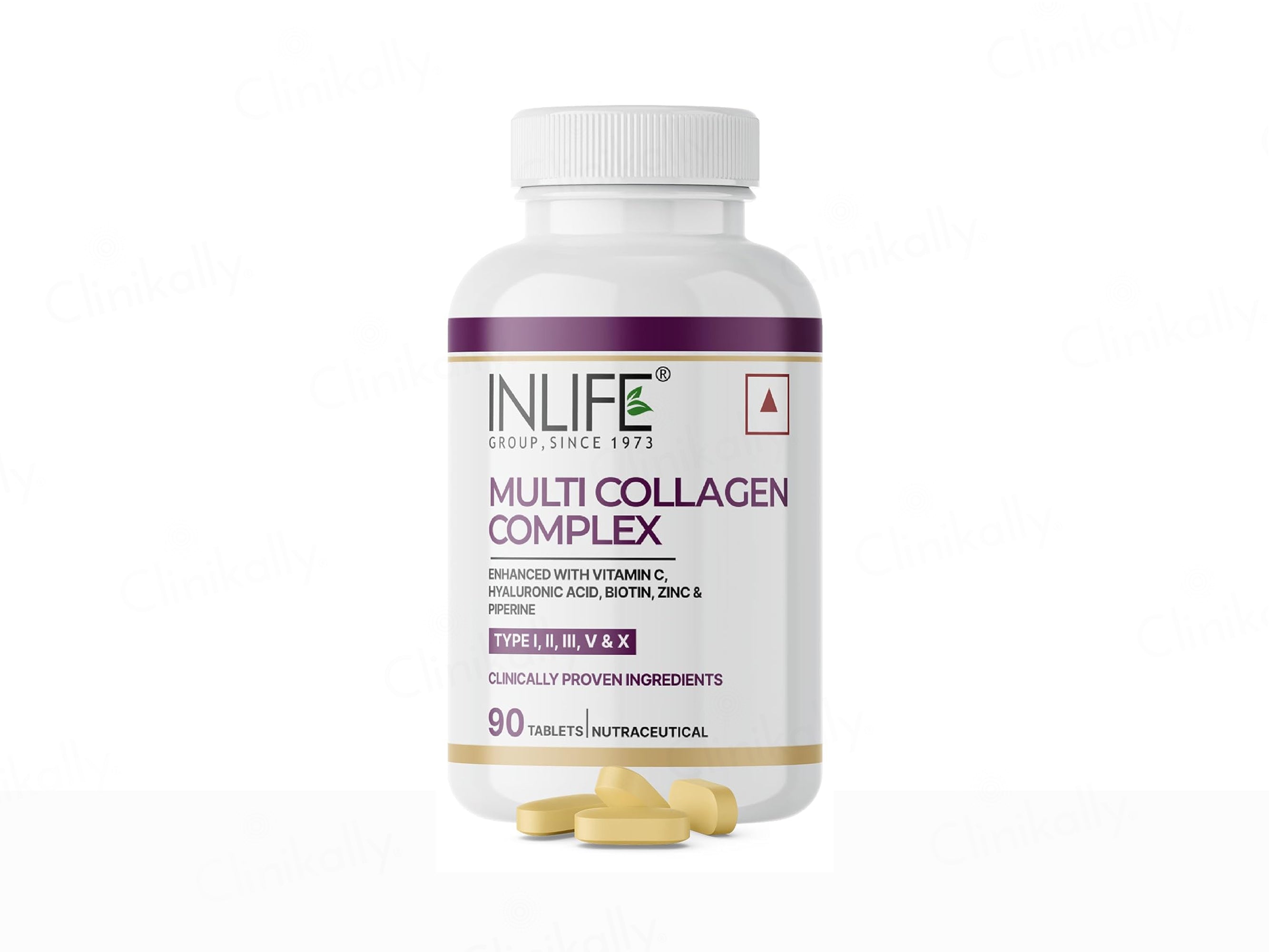 Inlife Multi Collagen Complex Nutraceutical Tablet