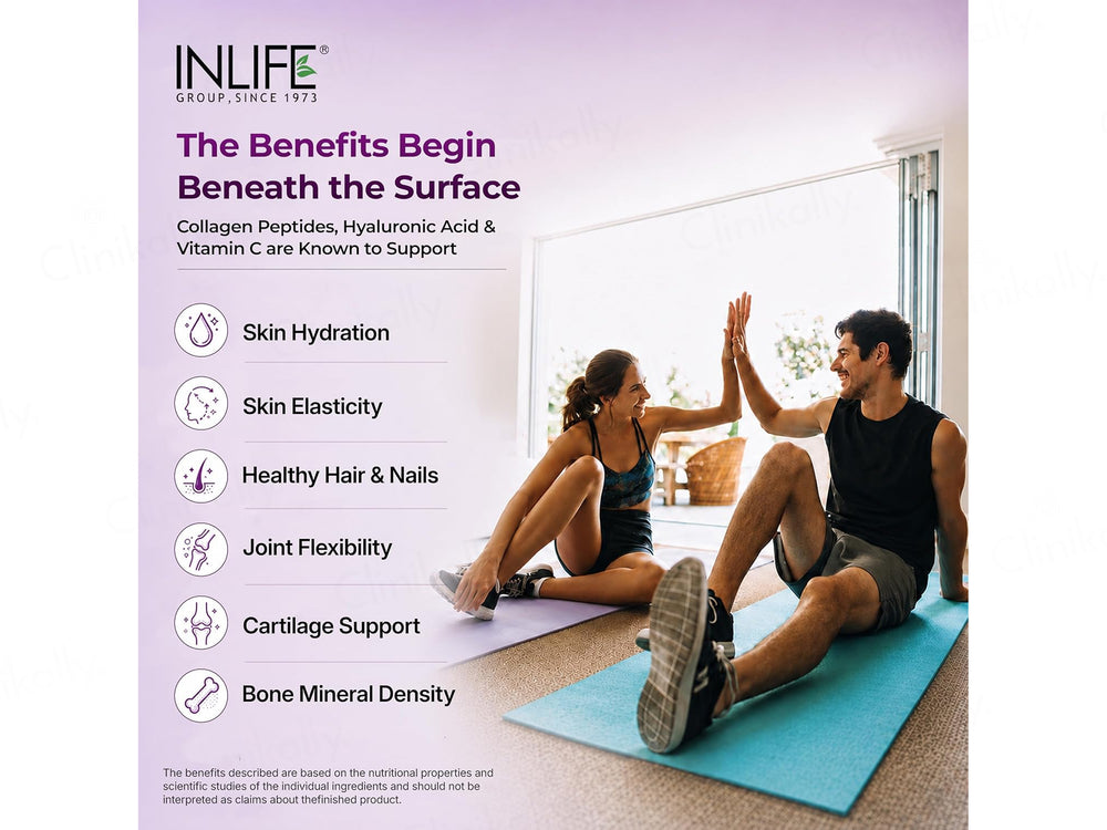 Inlife Multi Collagen Complex Nutraceutical Tablet