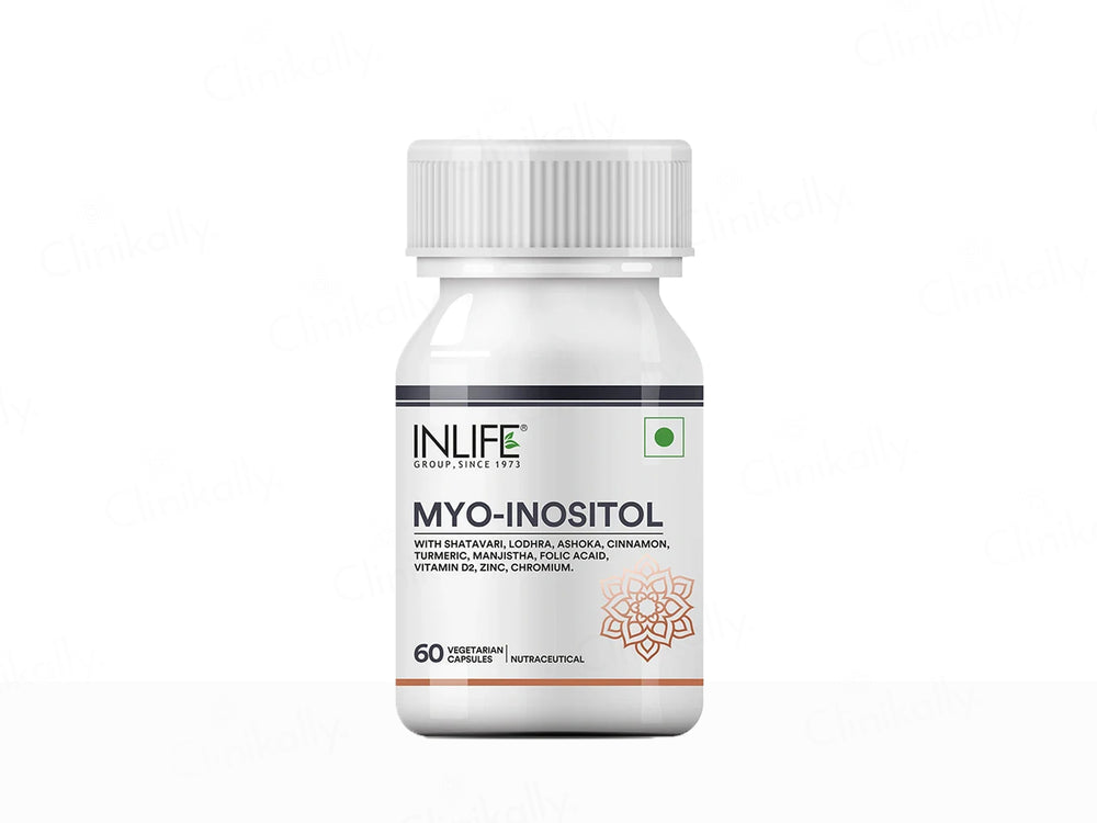 Inlife Myo-Inositol Nutraceutical Vegetarian Capsule For Women