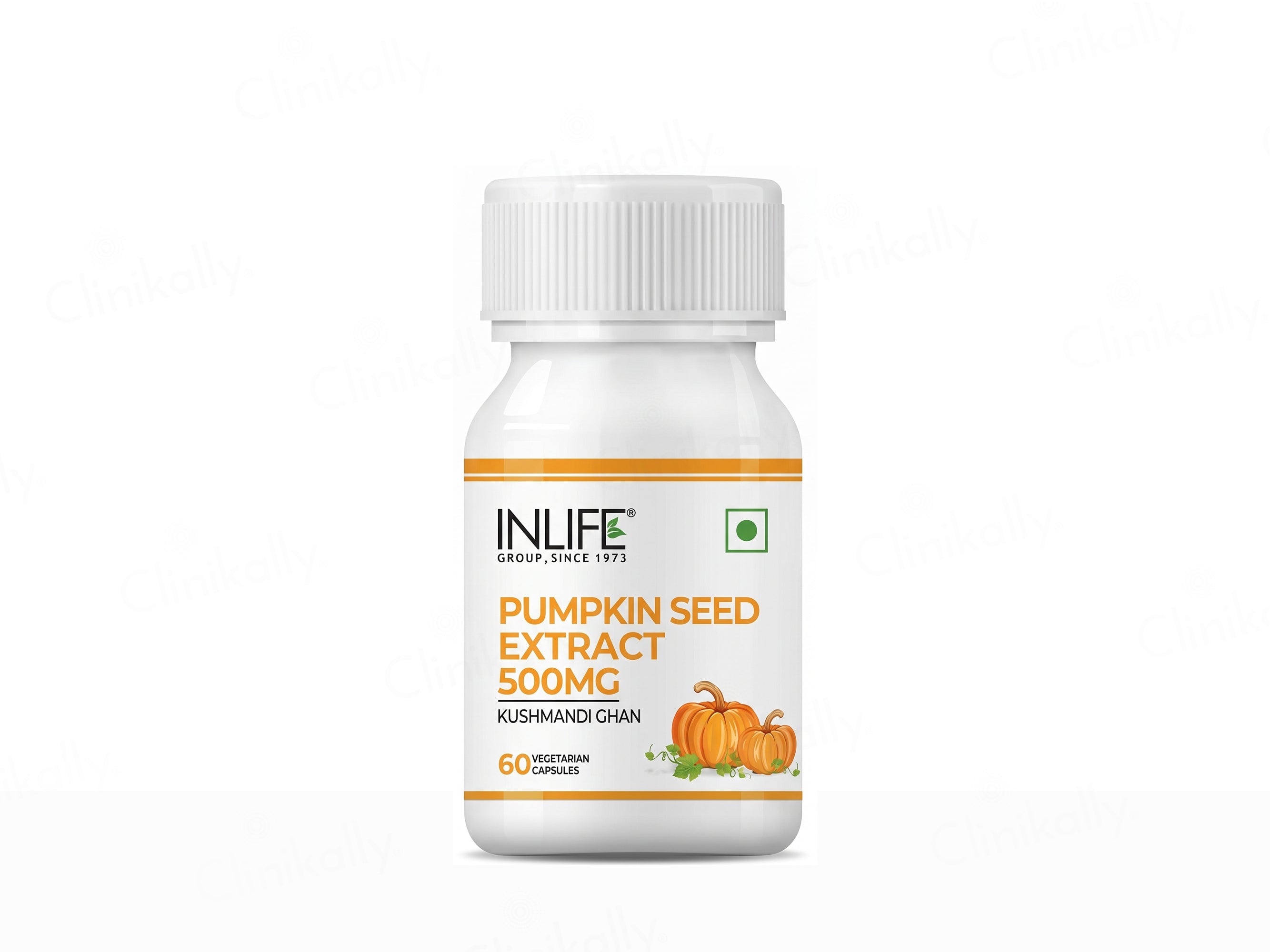 Inlife Pumpkin Seed Extract 500mg Vegetarian Capsule
