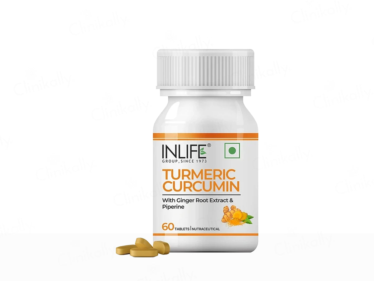 Inlife Turmeric Curcumin 1605mg Nutraceutical Tablet