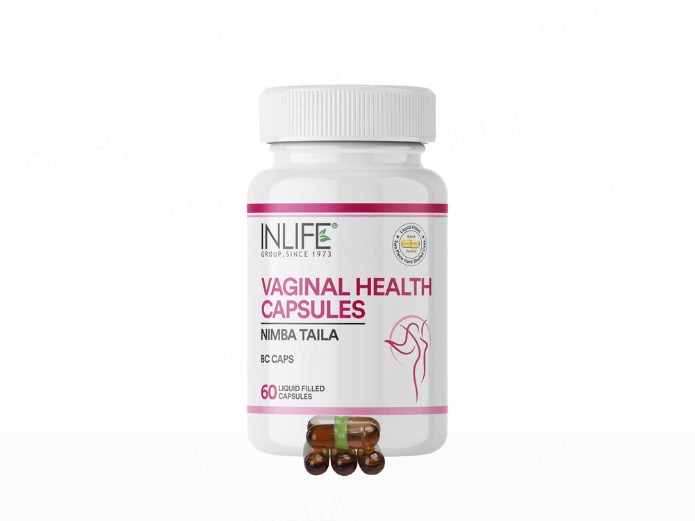Inlife Vaginal Health Nimba Taila BC Caps Liquid Filled Capsule