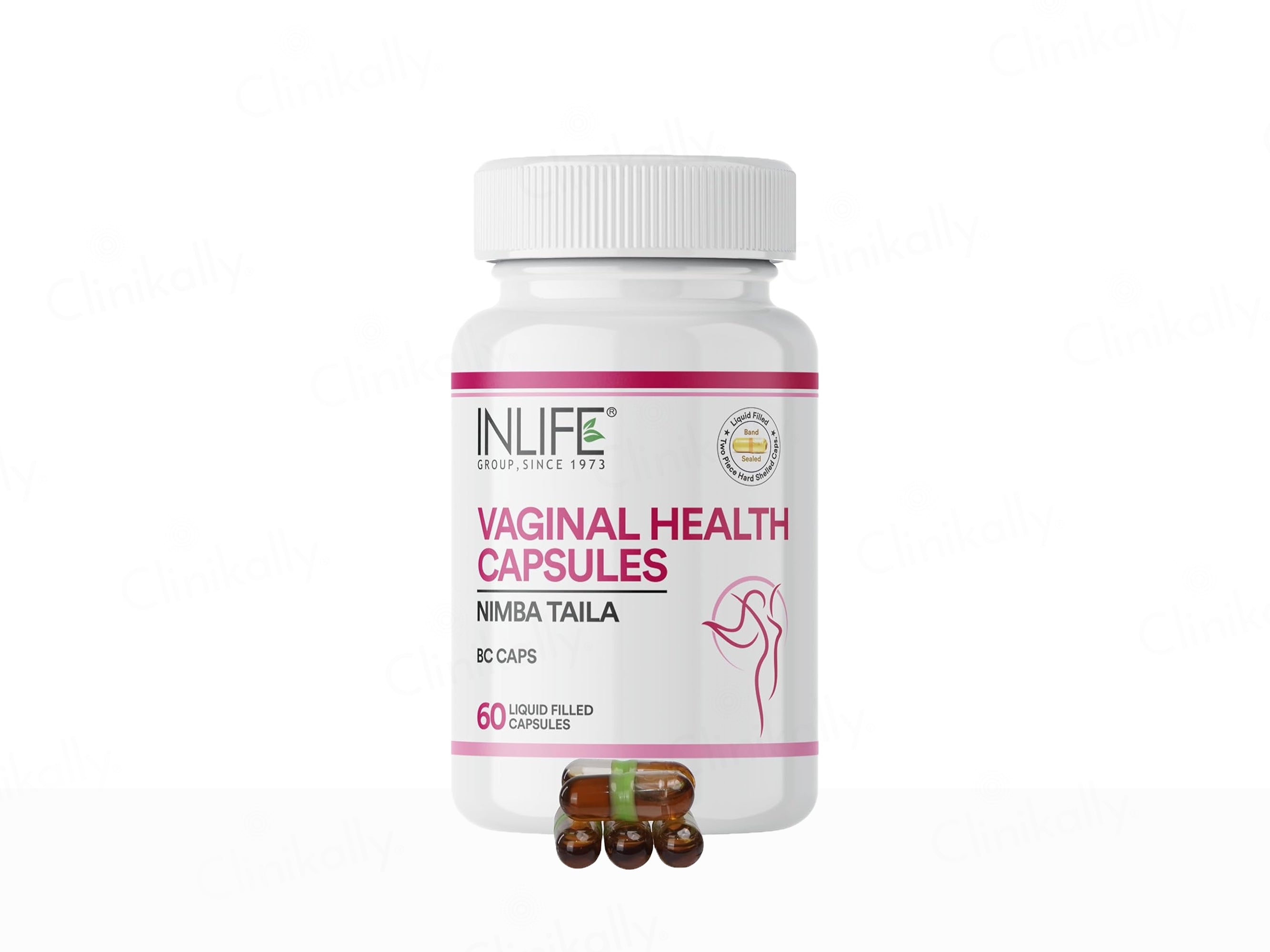 Inlife Vaginal Health Nimba Taila BC Caps Liquid Filled Capsule