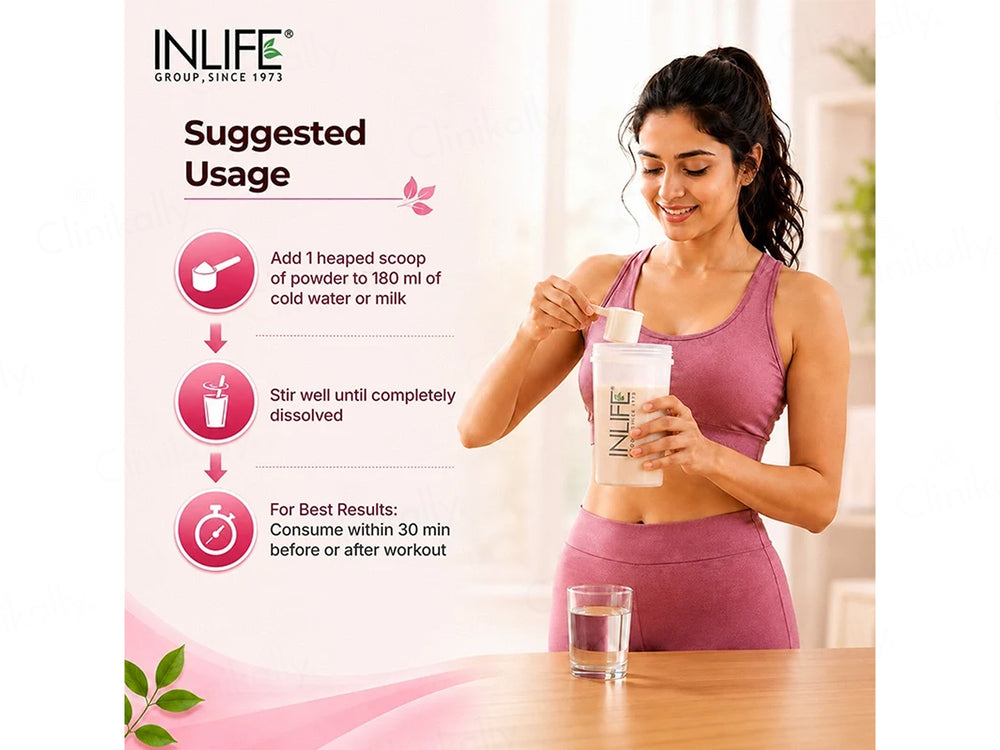Inlife Whey Protein Nutraceutical Powder For Women