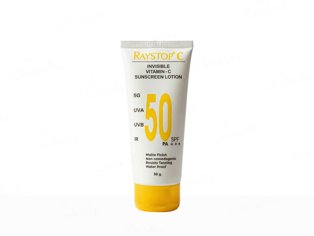 Raystop C Invisible Vitamin-C Sunscreen Lotion SPF 50 PA+++