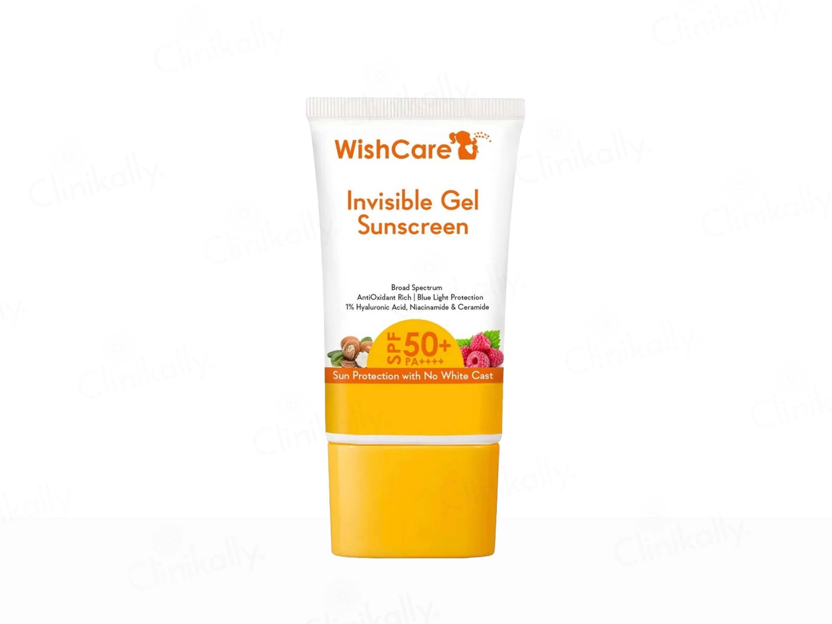 WishCare Invisible Gel Sunscreen SPF 50+ PA++++