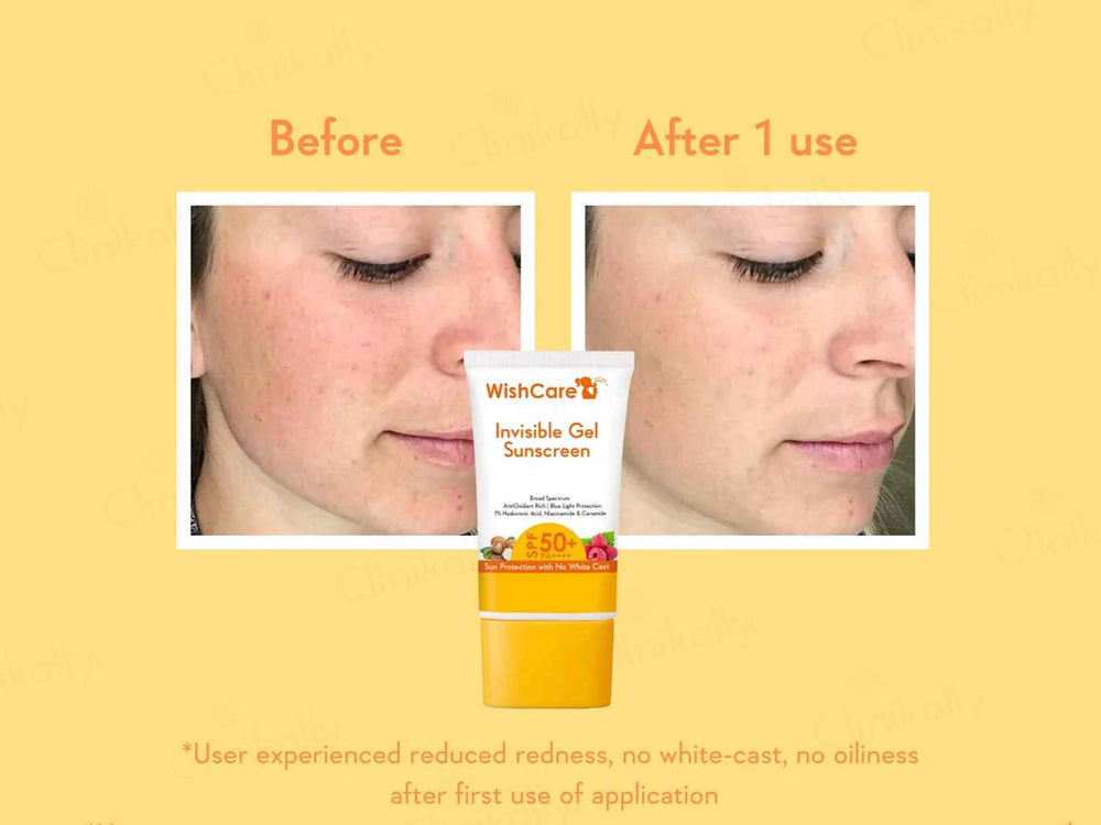 WishCare Invisible Gel Sunscreen SPF 50+ PA++++