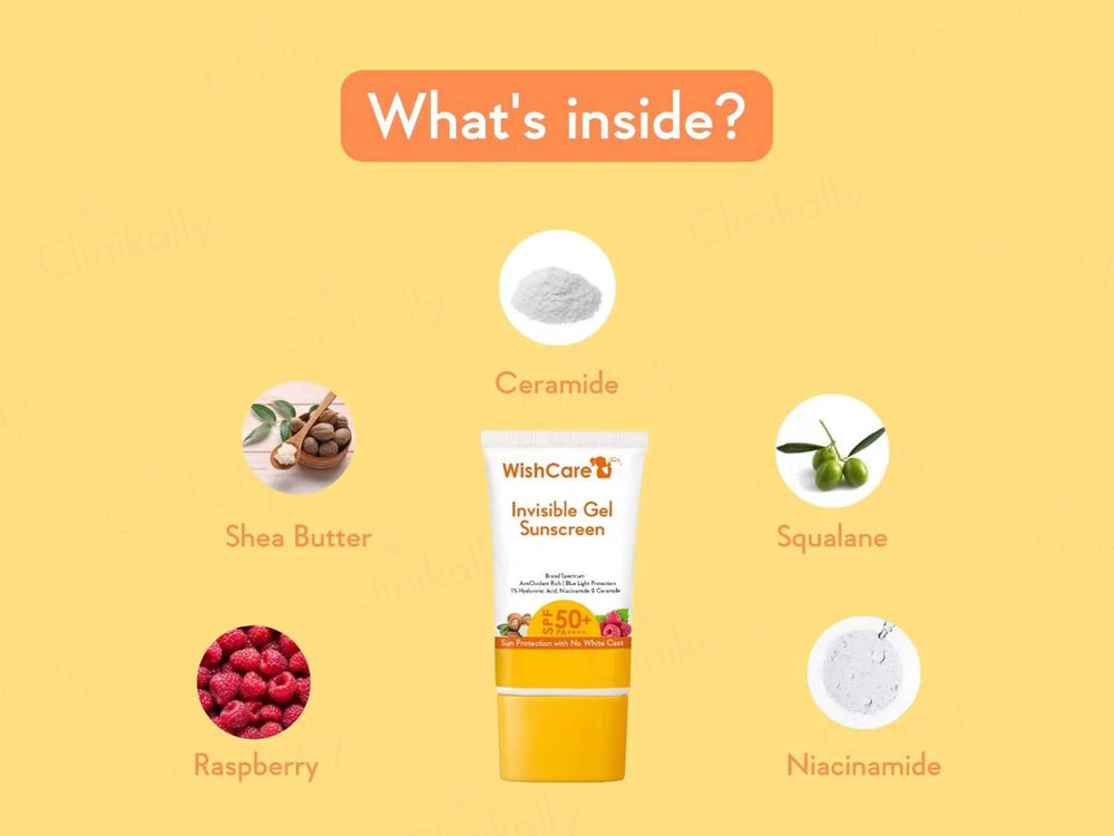 WishCare Invisible Gel Sunscreen SPF 50+ PA++++