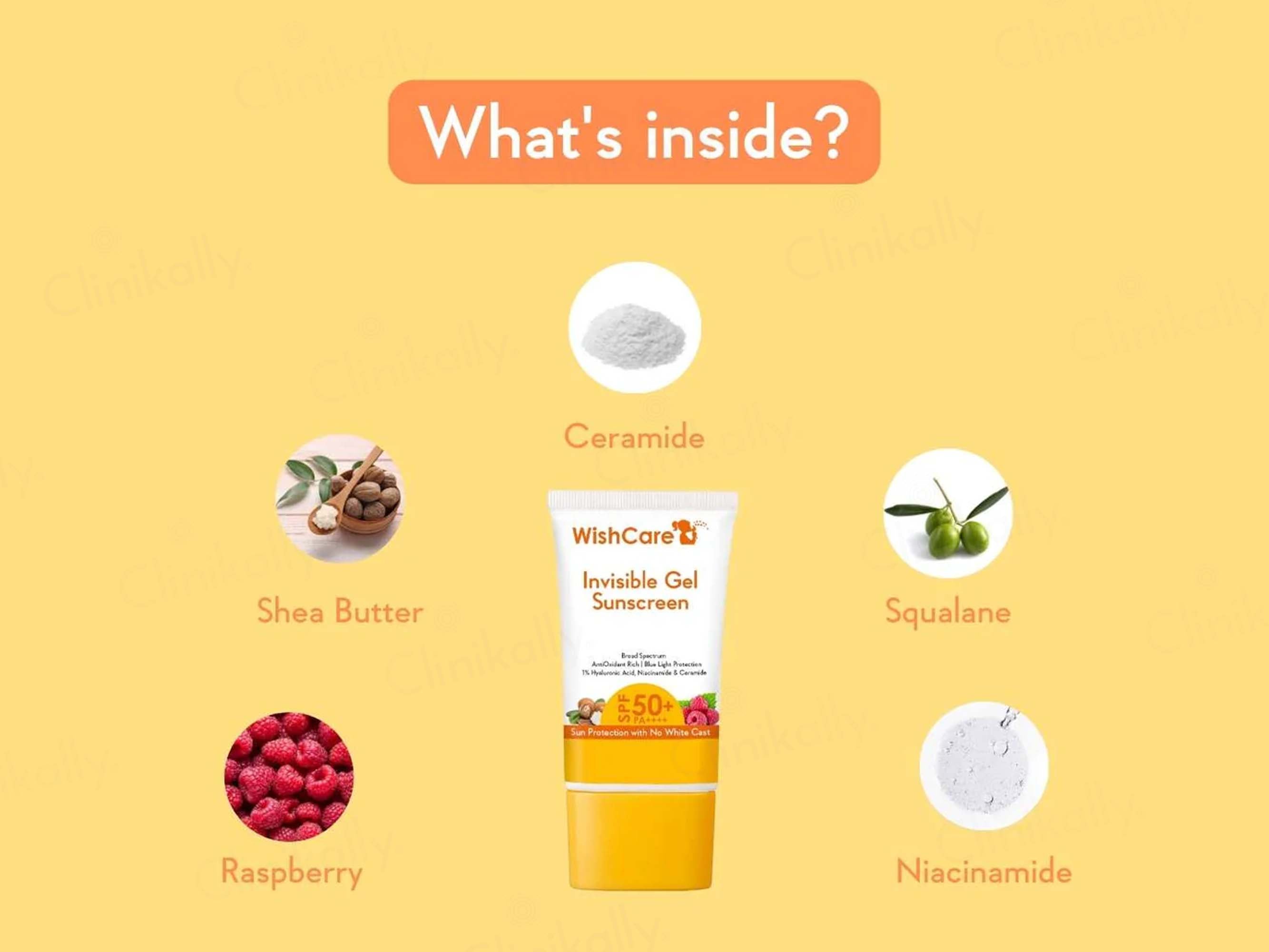 WishCare Invisible Gel Sunscreen SPF 50+ PA++++