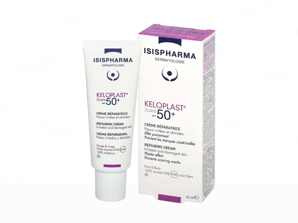 Isispharma Keloplast Scars Repairing Cream SPF 50+