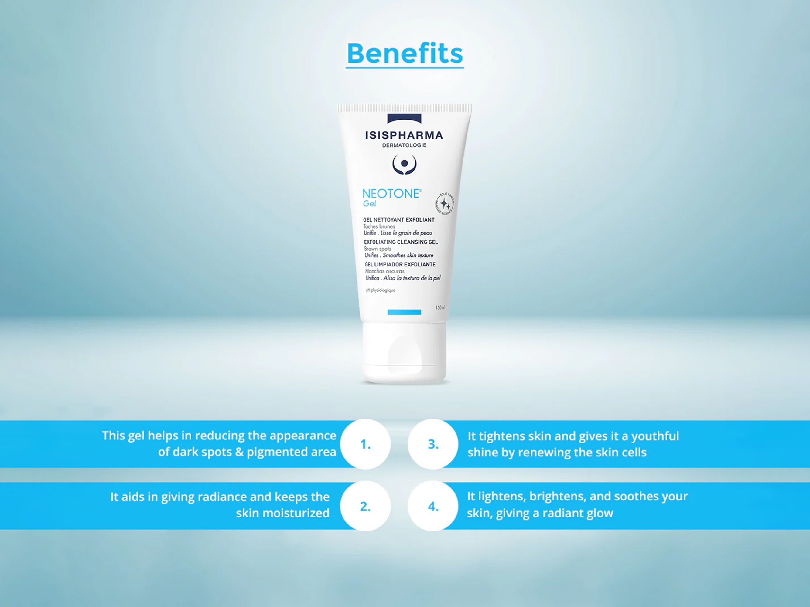 Isispharma Neotone Exfoliating Cleansing Gel