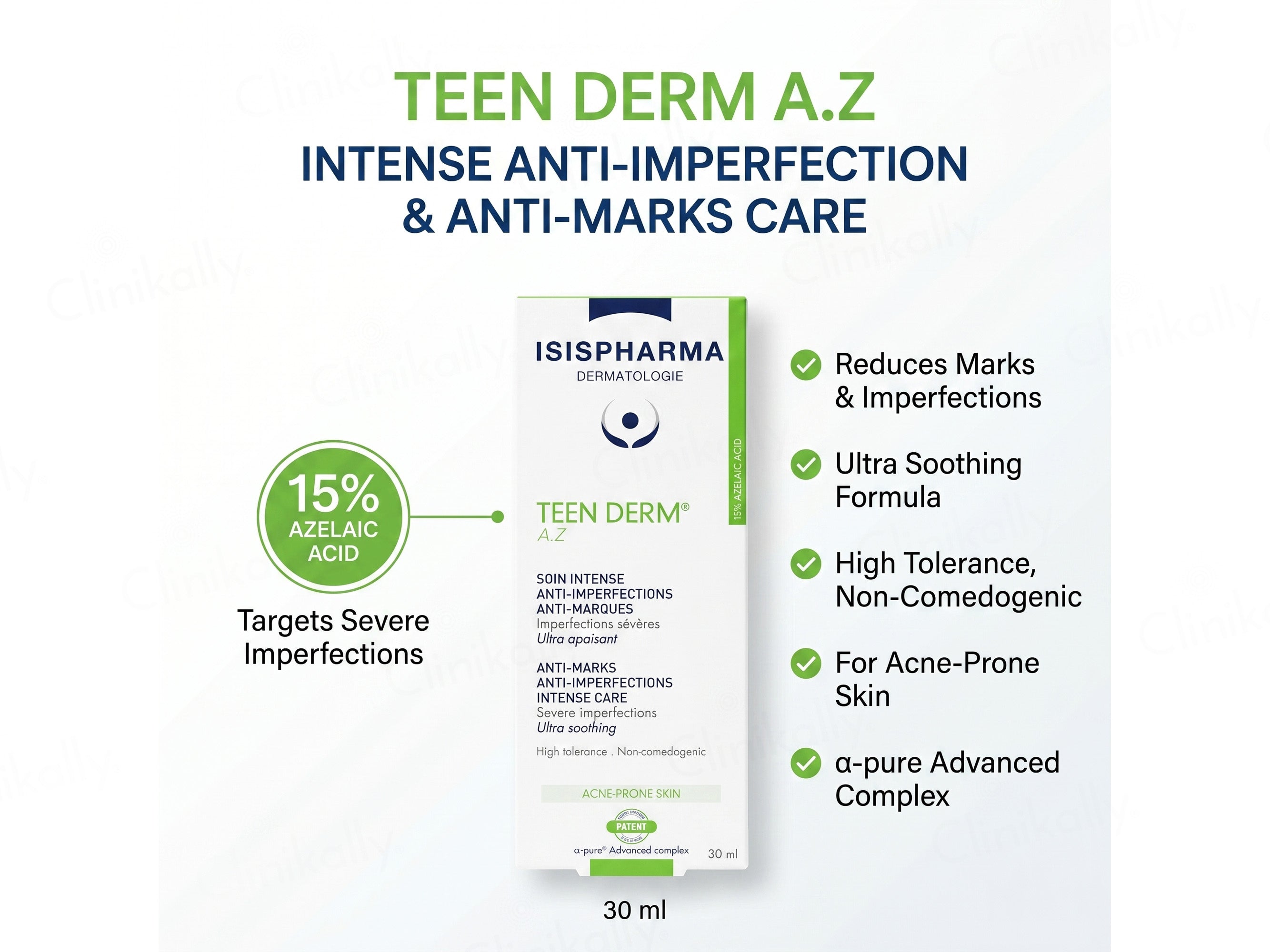 Isispharma Teen Derm A.Z Anti-Imperfections Gel-Cream