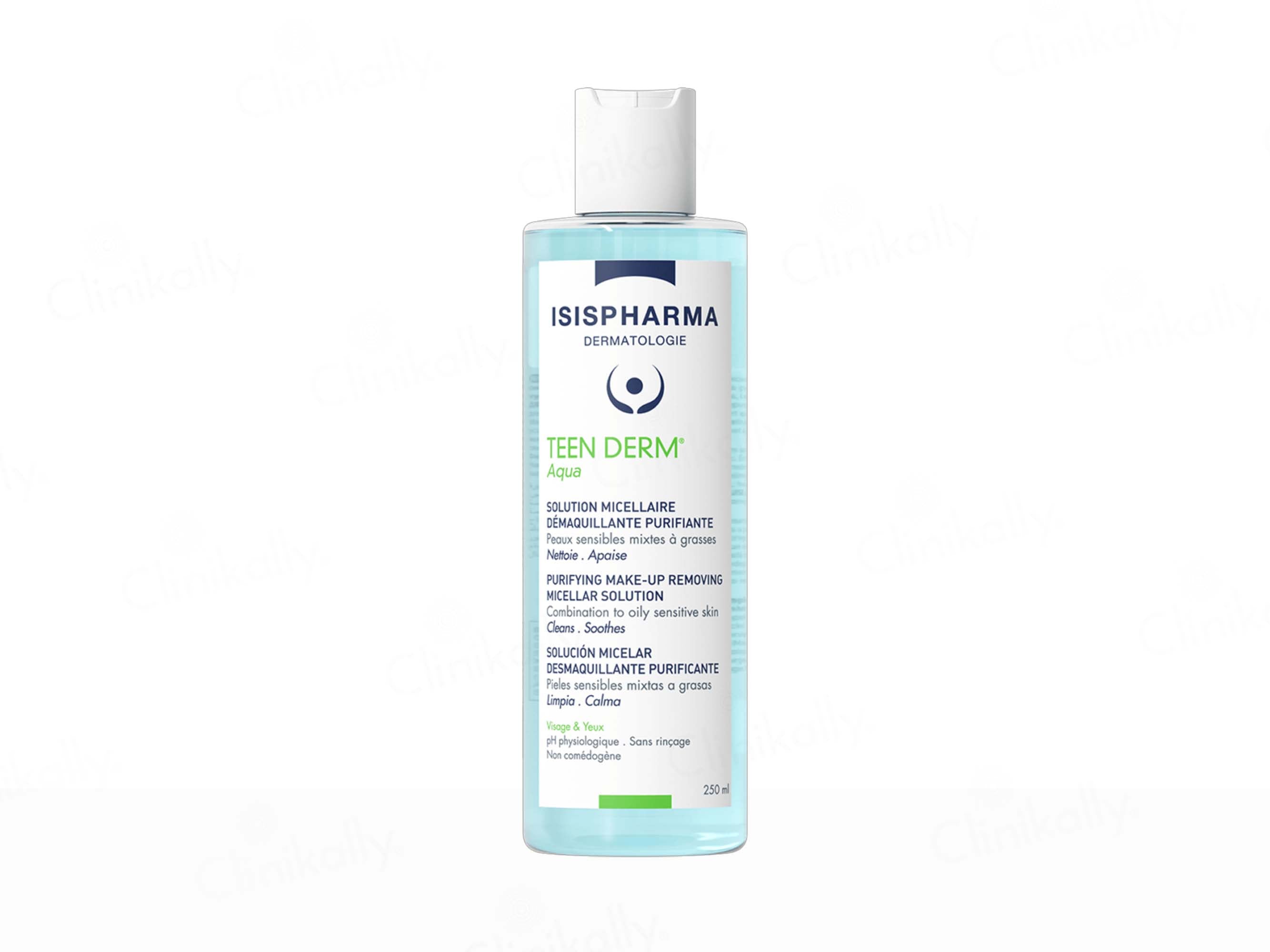 Isispharma Teen Derm Aqua Purifying Make-Up Removing Micellar Solution