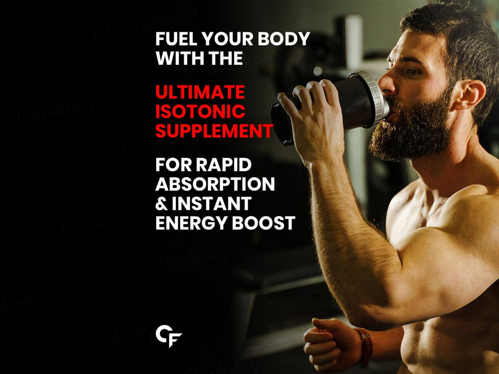 Carbamide Forte Isotonic Re-Hydration Instant Energy Formula Powder - Litchi Flavour