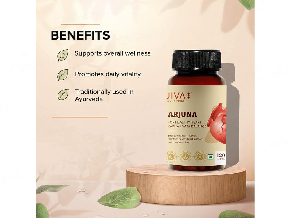 Jiva Ayurveda Arjuna Tablet For Healthy Heart