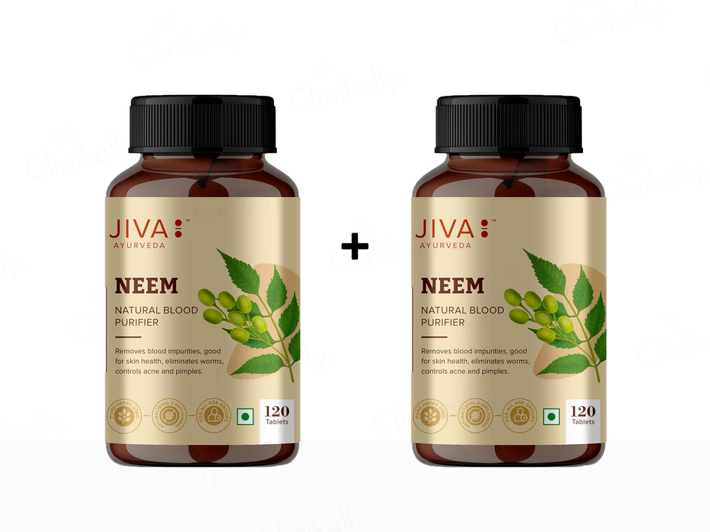 Jiva Ayurveda Neem Natural Blood Purifier Tablet