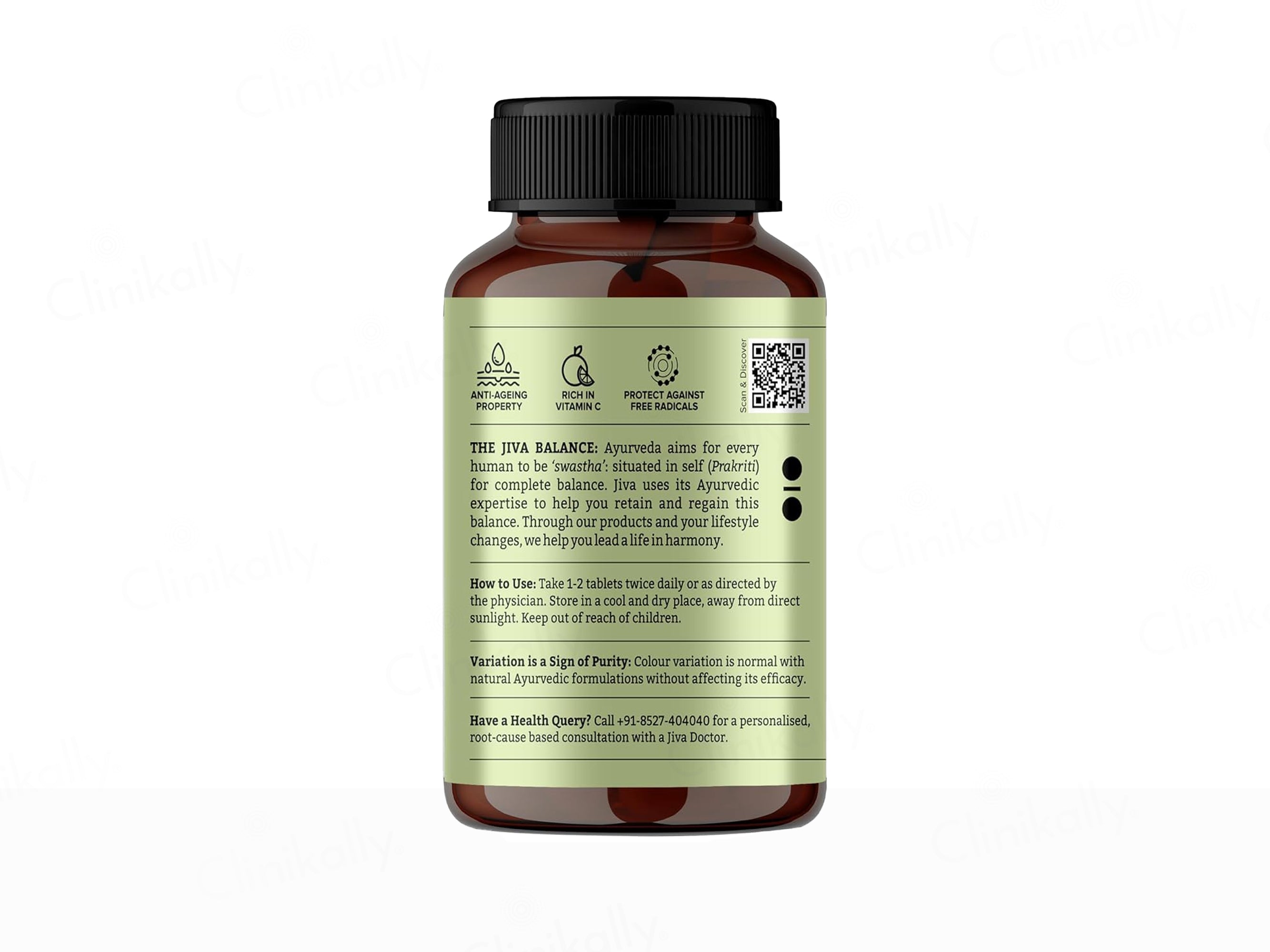 Jiva Ayurveda Shatavari Health Rejuvenating Tablet