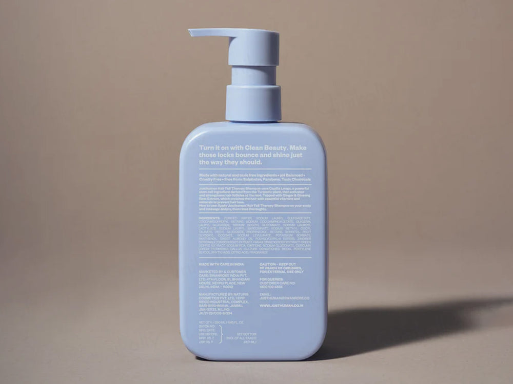 Justhuman Hair Fall Therapy Shampoo
