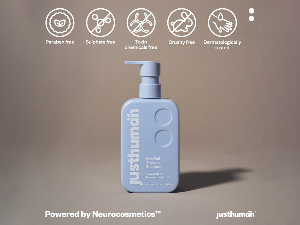 Justhuman Hair Fall Therapy Shampoo