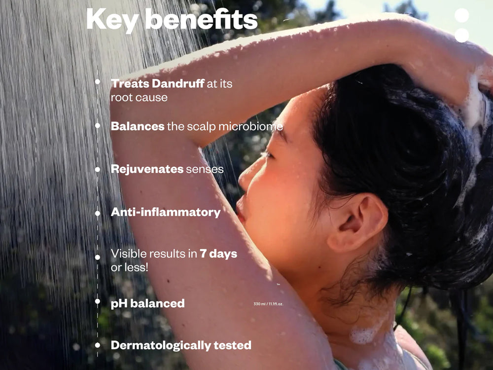 Justhuman Probiotic Anti-Dandruff Shampoo