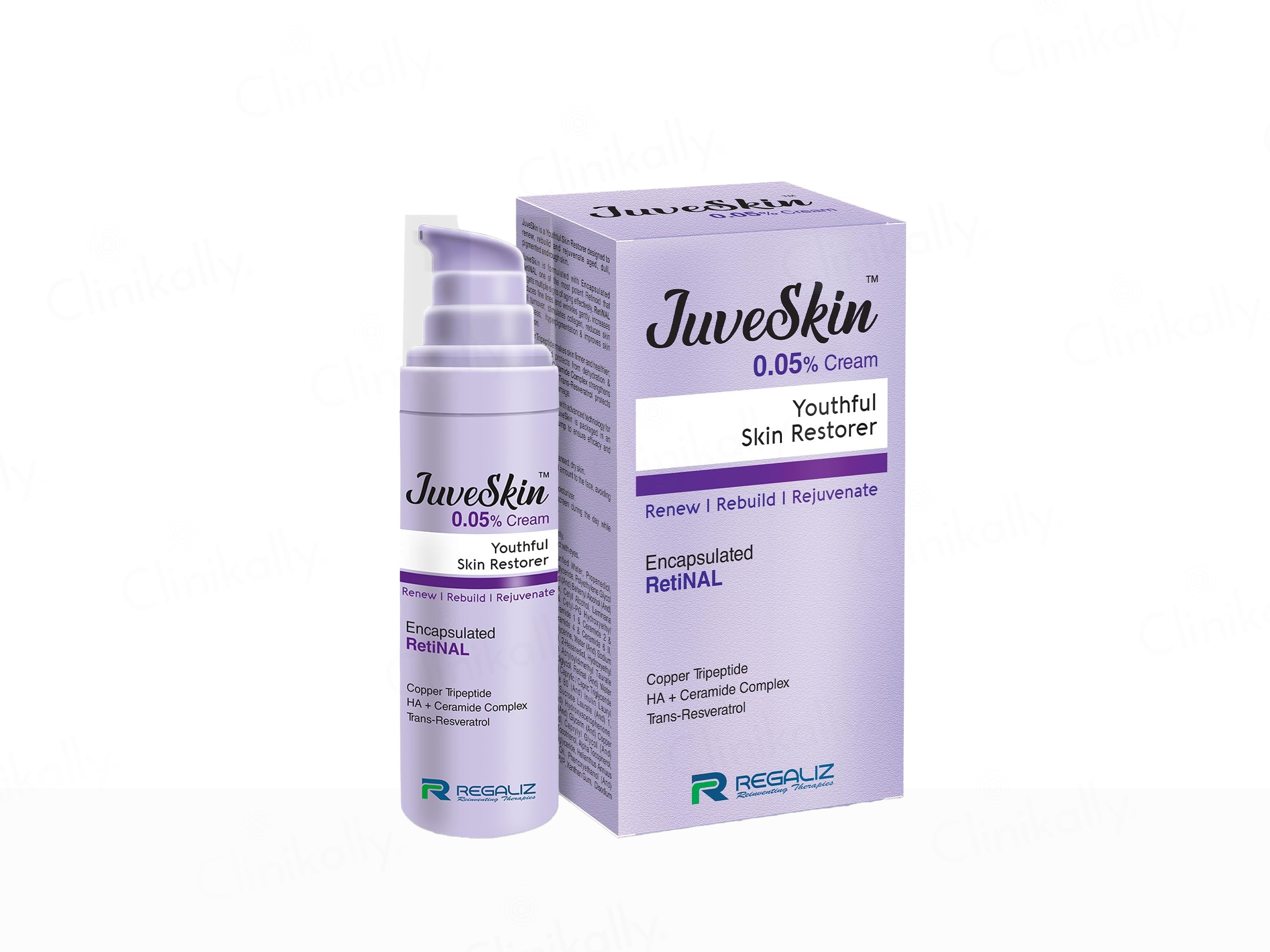 Juveskin 0.05% Youthful Skin Restorer Cream
