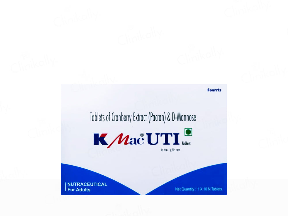 K-Mac UTI Nutraceutical Tablet For Adults