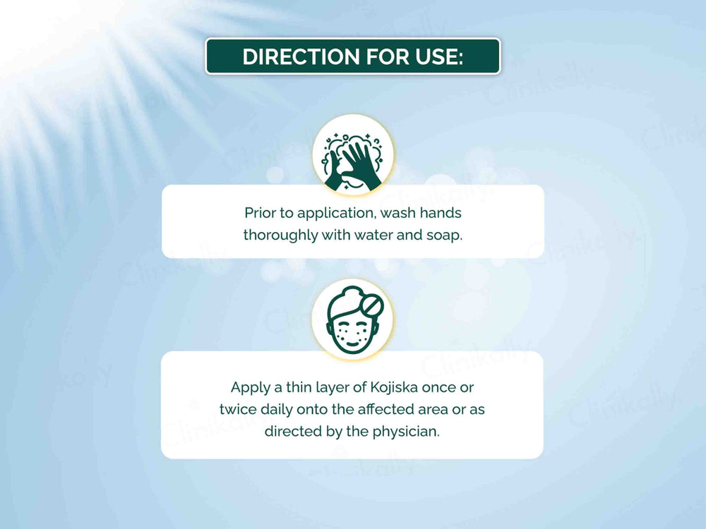 Kojiska Skin Brightening and Radiant Cream - Clinikally