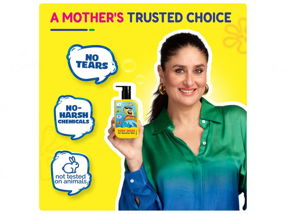 KT Kids Body Wash For Sensitive Skin