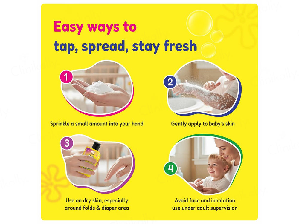 KT Kids Gentle Talc Free Powder