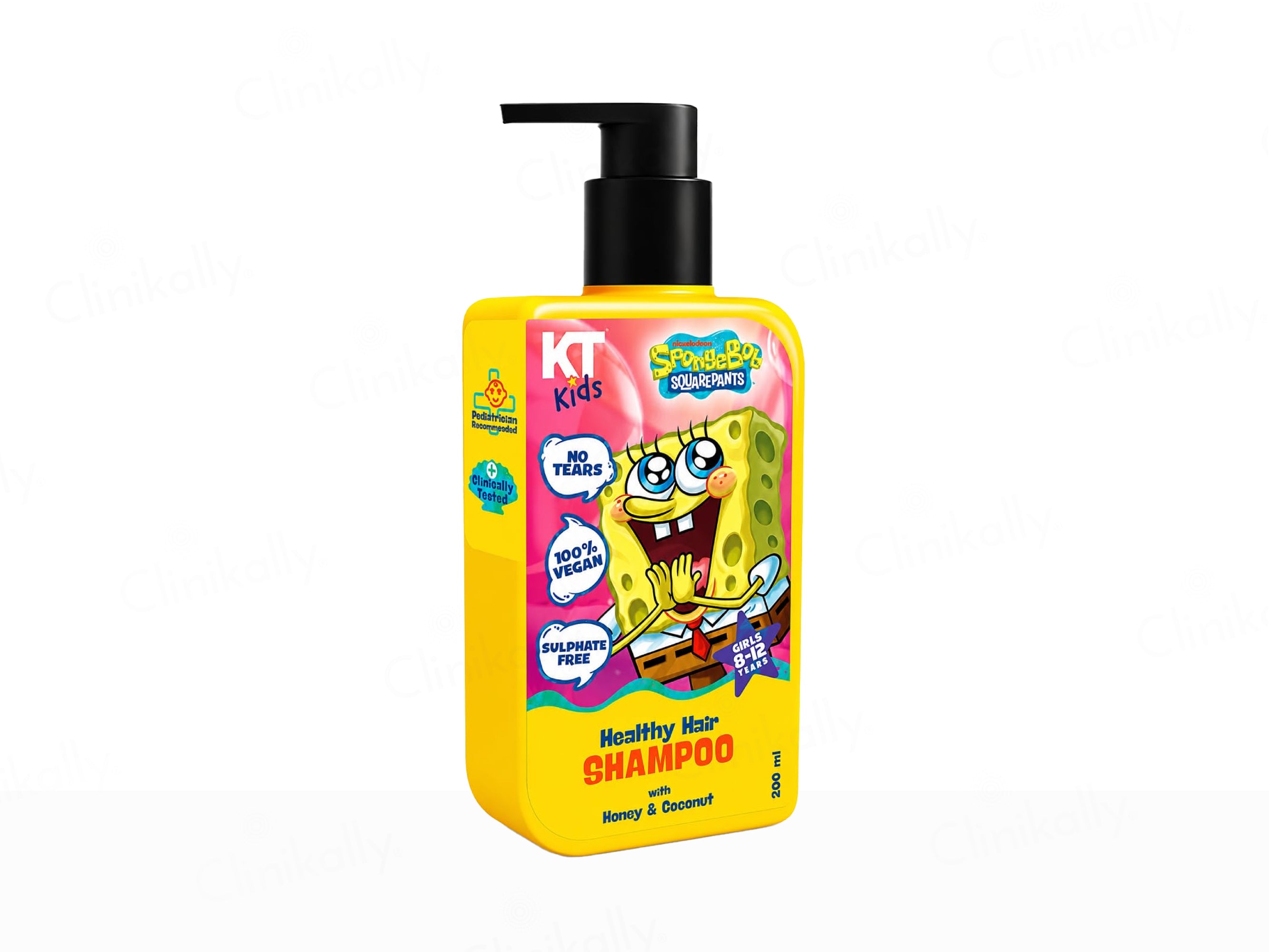 KT Kids Healthy Hair Shampoo For Girls (8 to 12 Years)
