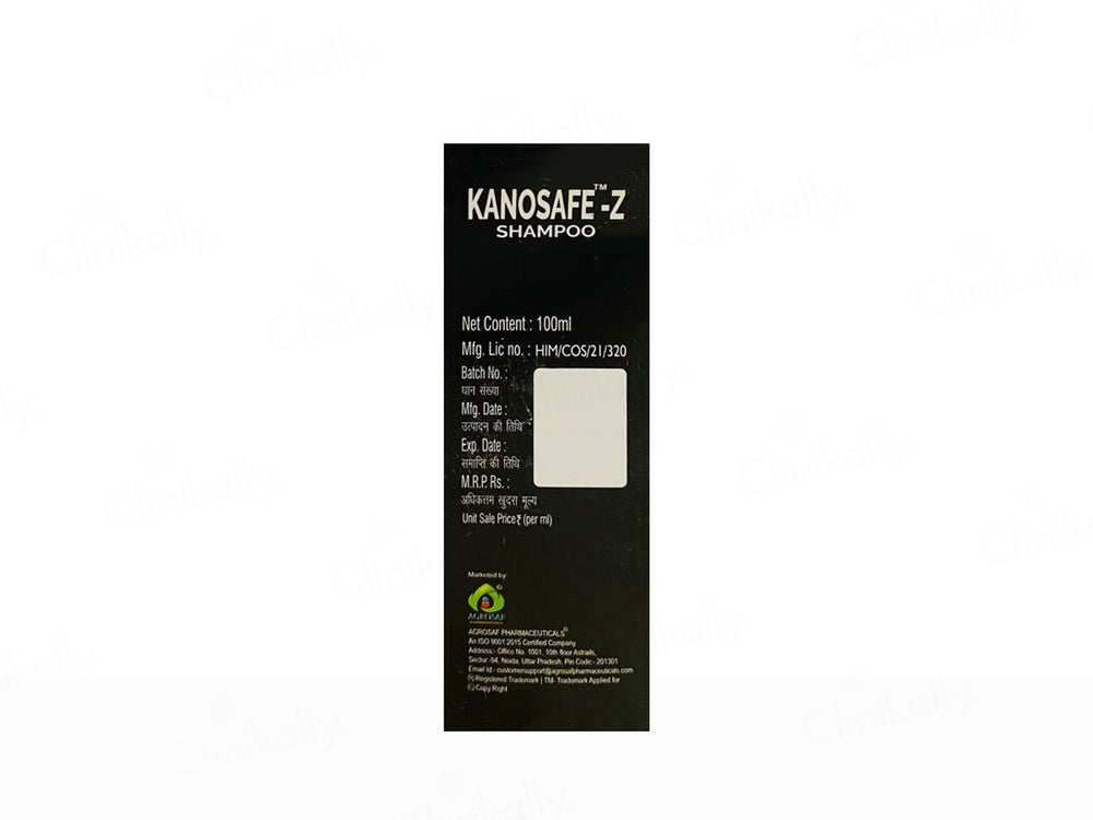 Kanosafe-Z Anti Dandruff Shampoo